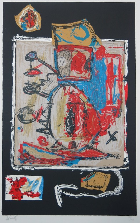 Jacques Doucet: Zeefdruk, Lumière Noire  verkocht voor € 110!