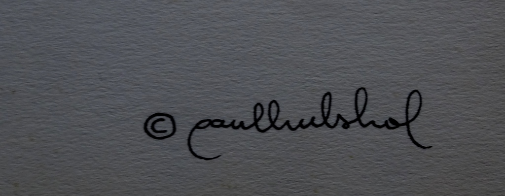 Paul Hulshof - tekening: de tijd - 1972 kopen? Bied vanaf 1!