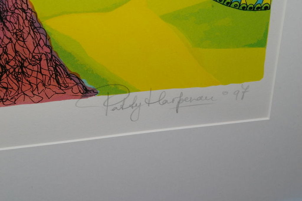 'Stapel op koeien' - gesigneerde zeefdruk - oplage 120 ex. -1997 kopen? Bied vanaf 1!