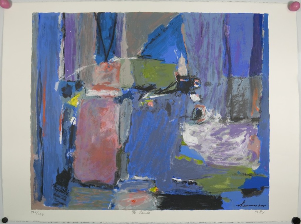 Wil van Leeuwen: Litho, De lente kopen? Bied vanaf 100!