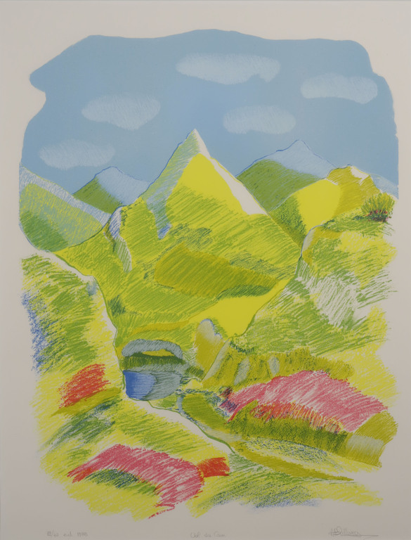 Ami Bernard Zillweger: Litho, Val da Cam - Ingelijst kopen? Bied vanaf 1!