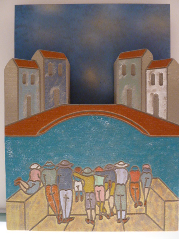 Stenen wandrelief op paneel kopen? Bied vanaf 1!