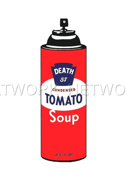 DEATH NYC - "DEATH Tomato Soup"- n° A/P - Signed with COA (Edition Artist Proof) kopen? Bied vanaf 15!