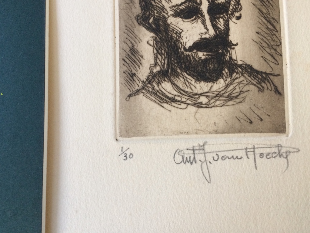 Antoon Jules van Hoecke: ets.  kopen? Bied vanaf 1!