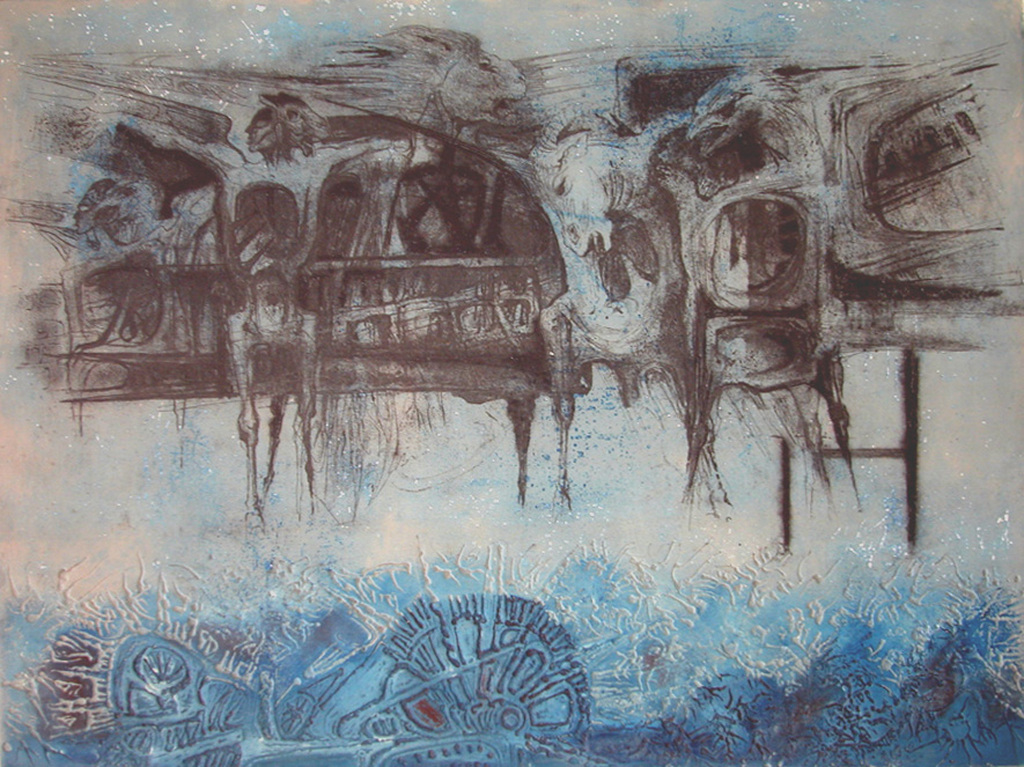 Ru van Rossem, Ezechiël, gemengde techniek kopen? Bied vanaf 65!