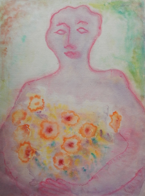 Theo Schreuder (1893-1980) - Aquarel verkocht voor € 40!