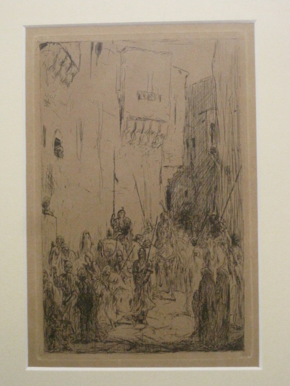 Marius Bauer 1867-1932 ets "feestelijke intocht" ca. 1910 in plaat gesign. kopen? Bied vanaf 1!