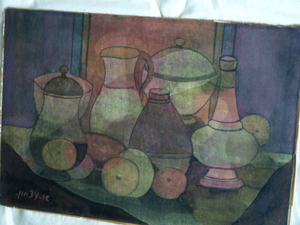 Onduidelijke signatuur : Aquarel – Stilleven met vazen – ca 1e helft 20e eeuw kopen? Bied vanaf 1!