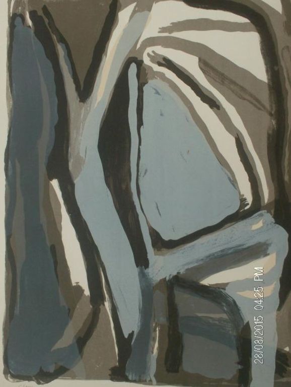 Bram van Velde litho - oplage 100 - 1971 ++ Laatste kans prijs verlaagd ++ verkocht voor € 295!