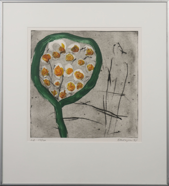 Krikor Momdjian: Droge Naald, De Boom - Ingelijst kopen? Bied vanaf 35!