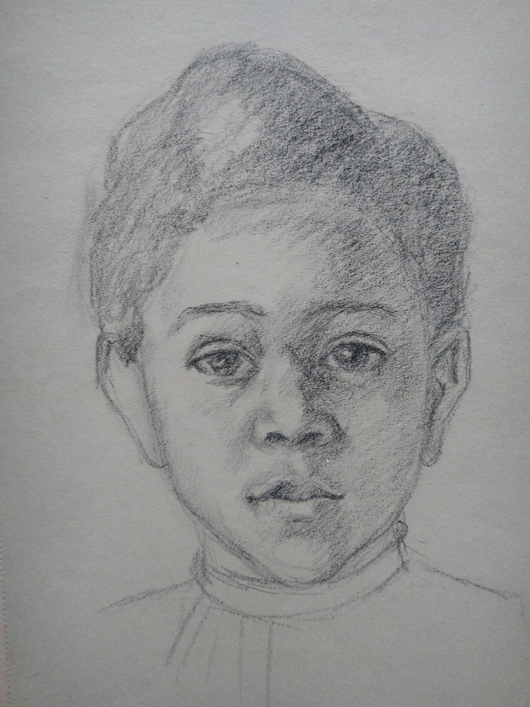 Jan (Johannes Maria) Groenestein (ta), tekening, portret van jongen kopen? Bied vanaf 1!