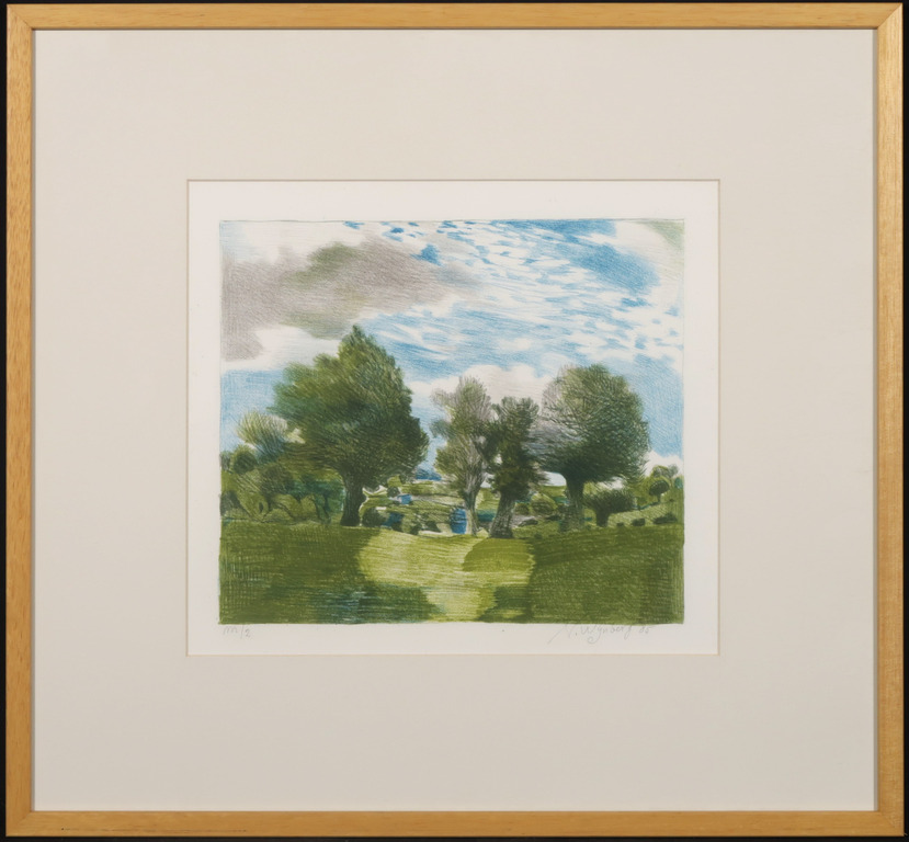 Nicolaas WIjnberg: Litho, Landschap II kopen? Bied vanaf 40!