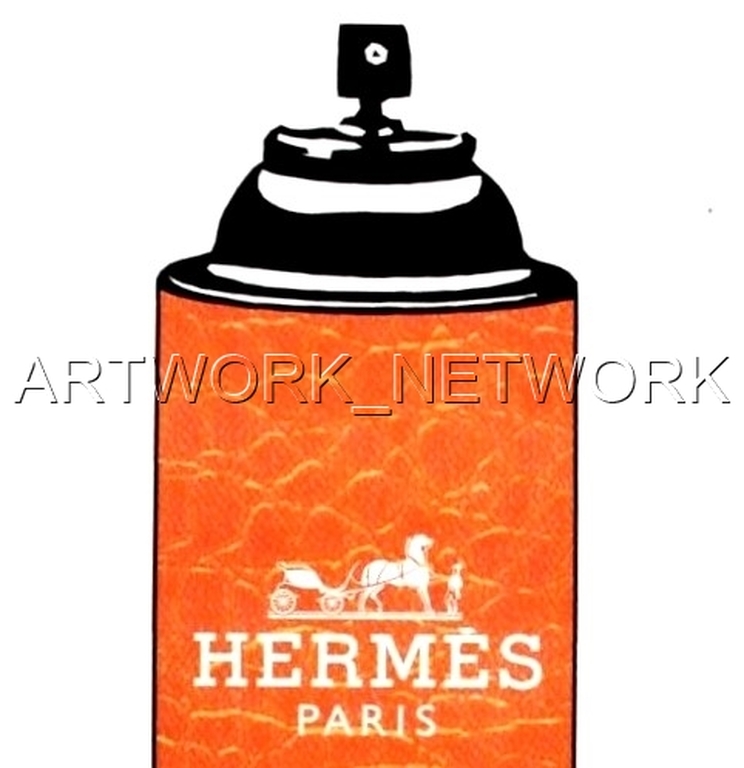 Large Print Painting "Hermes Spray" Signed A/P (Artist Proof) with COA kopen? Bied vanaf 1!