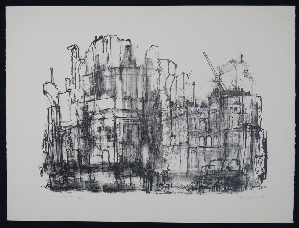 Dirkje Kuik: Litho, Achter de Dom kopen? Bied vanaf 50!