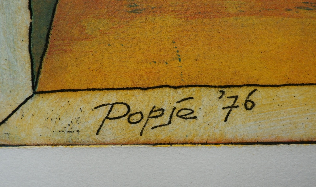 Rob Clous - ets: Popje - 1976 kopen? Bied vanaf 40!