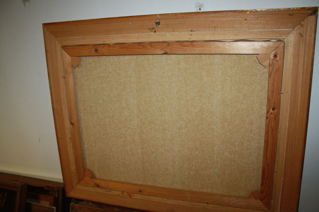 RH OLDEMAN  - ZEEGEZICHT MET VISSERSBOTEN in storm kopen? Bied vanaf 175!