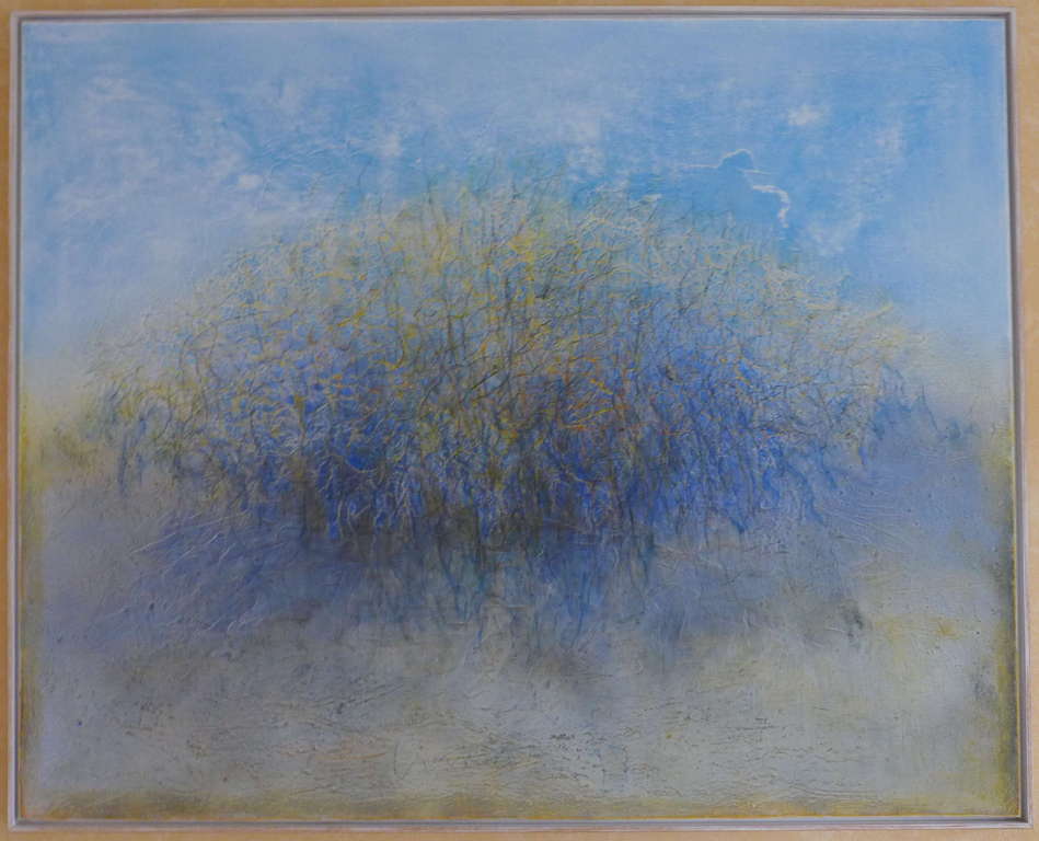 Eric Hirdes, schilderij, olieverf op paneel uit 1997 verkocht voor € 225!