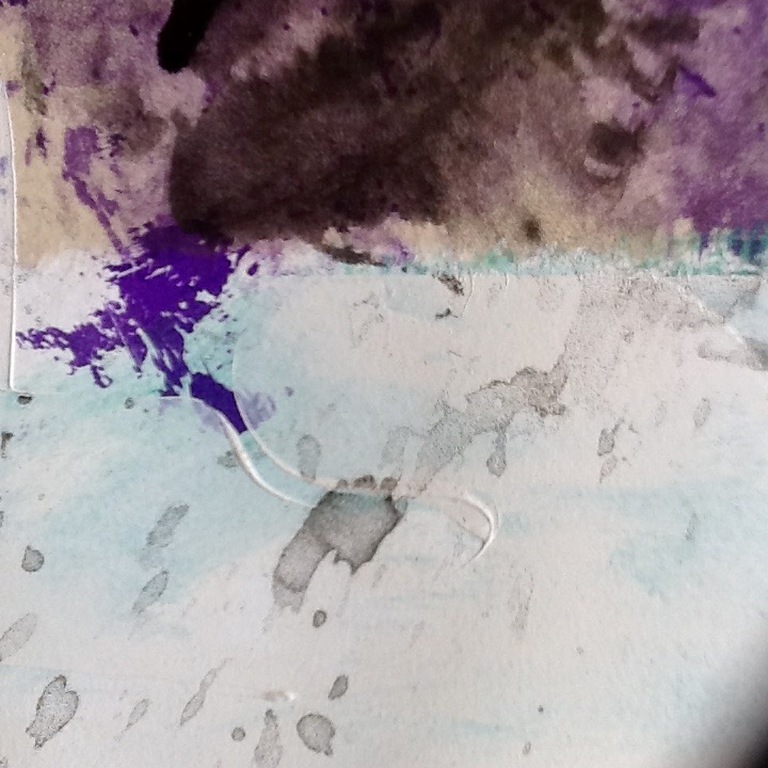 Peter Schenk, unica, verf en collage op zeefdruk, gesigneerd, 2005 kopen? Bied vanaf 85!