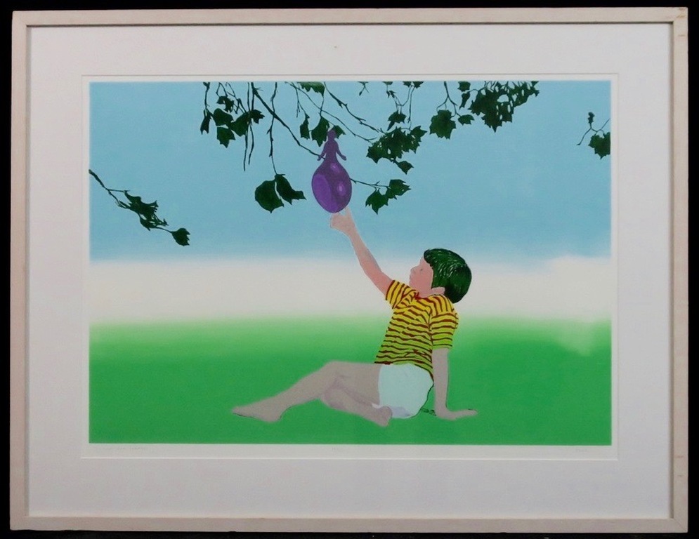 Jos van der Sommen: Litho, Later - Ingelijst kopen? Bied vanaf 1!