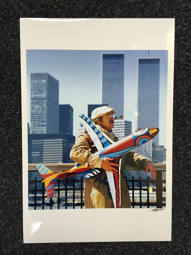 Unieke Foto van Karel Appel in New York door Nico Koster kopen? Bied vanaf 1!