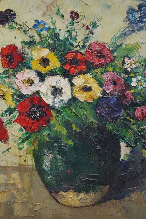 Arnout van GILST (1898 -1981) - olieverf op doek - bloemstilleven kopen? Bied vanaf 120!