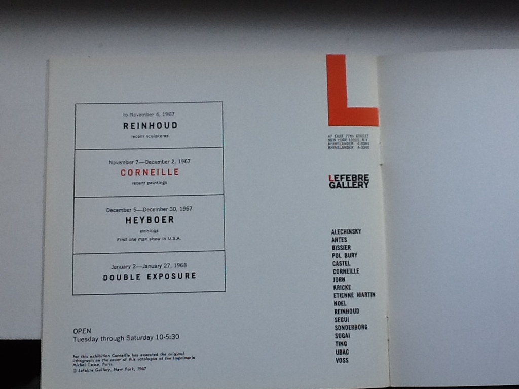 litho Corneille/ Lefebre gallery kopen? Bied vanaf 69!