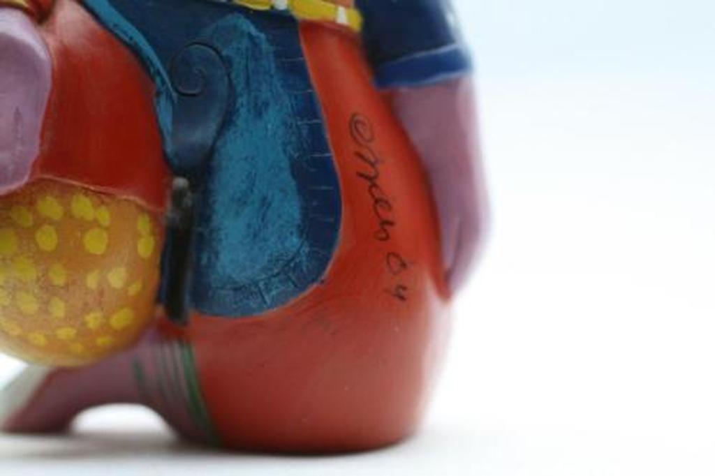 Clemens Briels, kleurrijk fraai beeldje ''Statue of Liberality''(handgesigneerd) kopen? Bied vanaf 59!