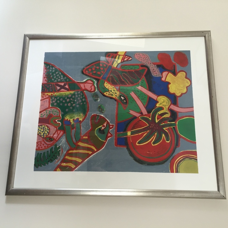 Corneille, kleurenlitho verkocht voor € 110!