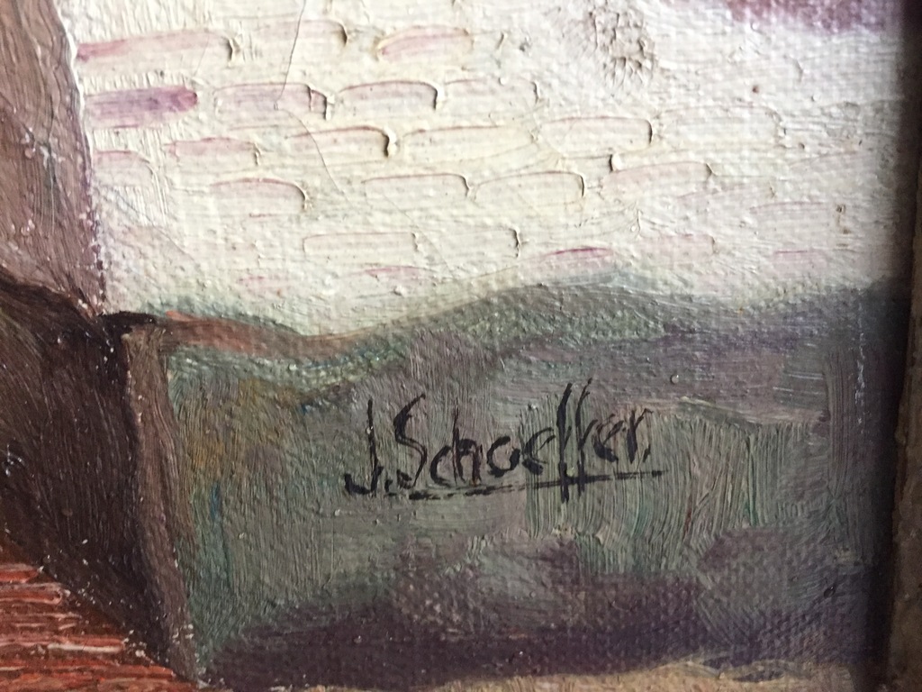 Jan Schaeffer (1923) - Stadsgezicht kopen? Bied vanaf 35!