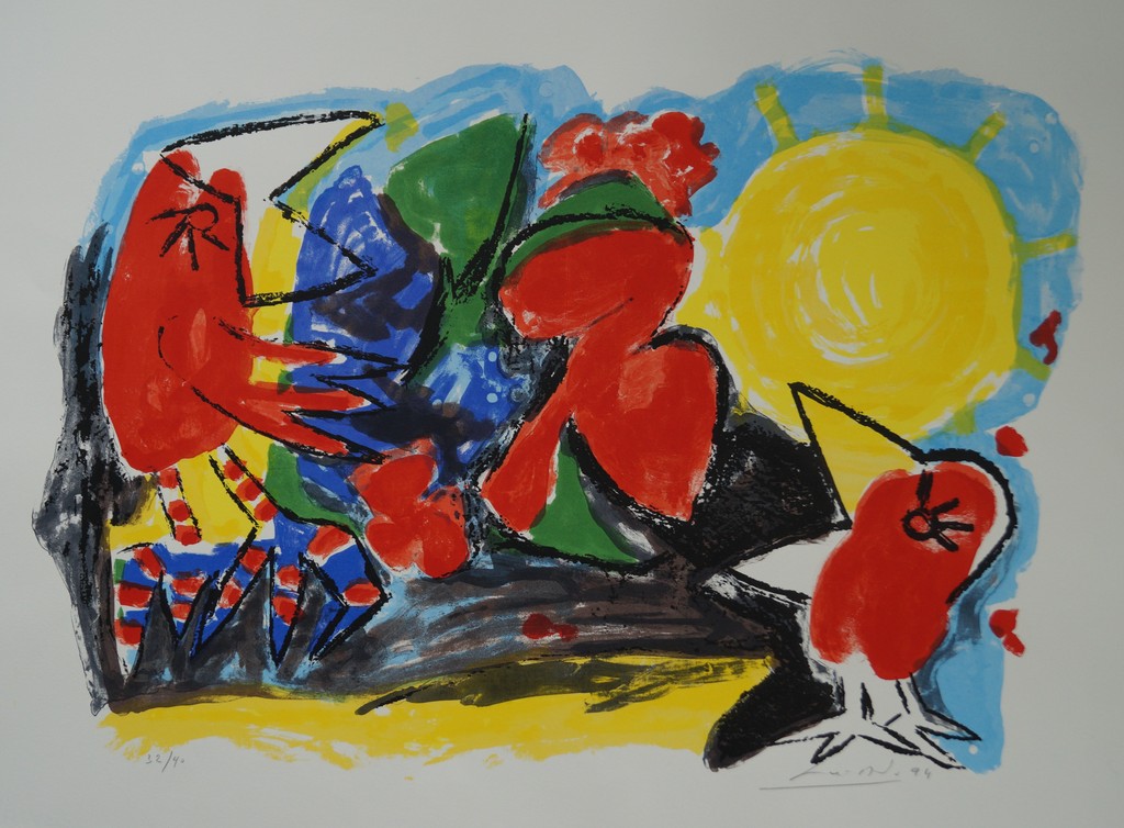 John Lie a Fo - gesigneerde zeefdruk - 1994 - 40 ex. kopen? Bied vanaf 1!