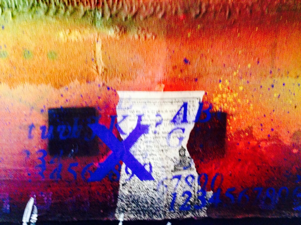 Theo koster, gemengde techniek, fly me to the moon kopen? Bied vanaf 1!