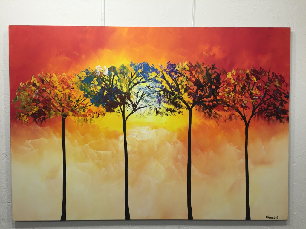 Gena Genadyj  gemengde technieken op doek kopen? Bied vanaf 1!