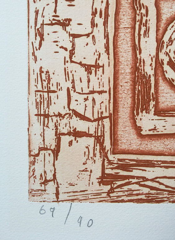 Jan Montyn - Zomer, aquatint ets kopen? Bied vanaf 140!