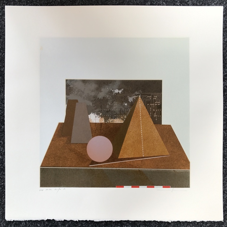 2 x Martin R Baeyens ( Wout v/d Vet )  zeefdrukken Titel: Still life 1 en 2 kopen? Bied vanaf 1!