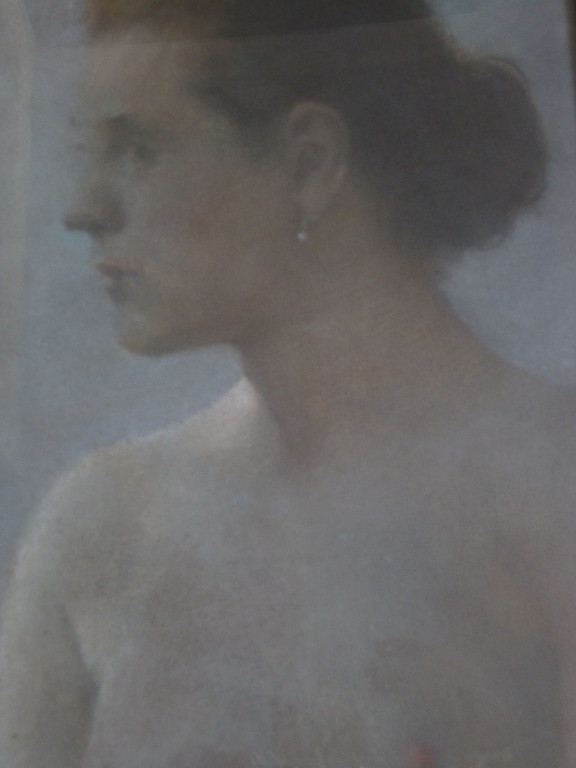 Frans Deutmann (1867-1915) "Jonge Dame halfnaakt" pastel omstreeks 1900 kopen? Bied vanaf 1!