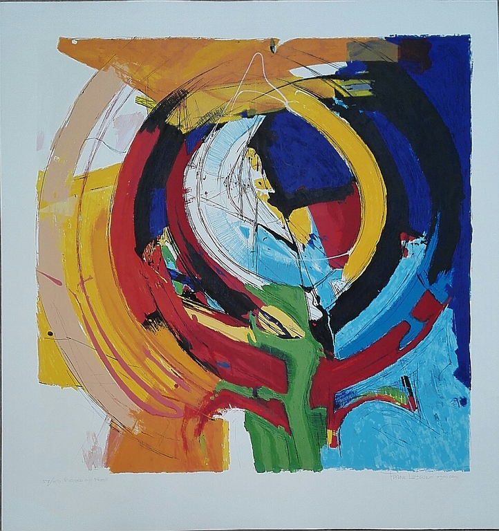 Frank Lejeune, zeefdruk op papier, Titel: Picked off fresh kopen? Bied vanaf 40!