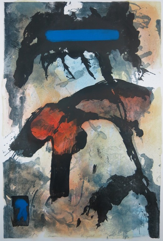 Hans Vanhorck: Litho, The symbol verkocht voor € 55!