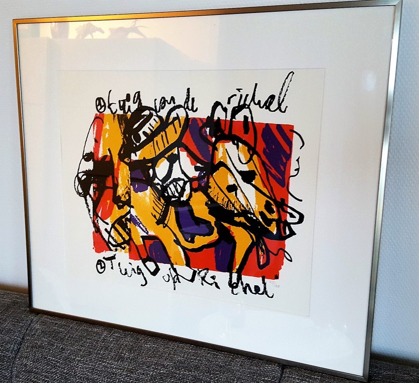 Herman Brood: zeefdruk, Tuig v/d Richel verkocht voor € 275!