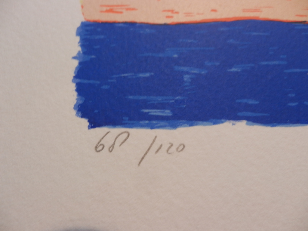 ANS van DIJK  Zeefdruk  BANGASSOU uit 2003 kopen? Bied vanaf 45!