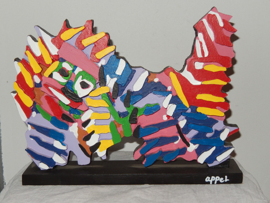 Karel Appel (naar): sculptuur: "I have Eyes like You" verkocht voor € 995!