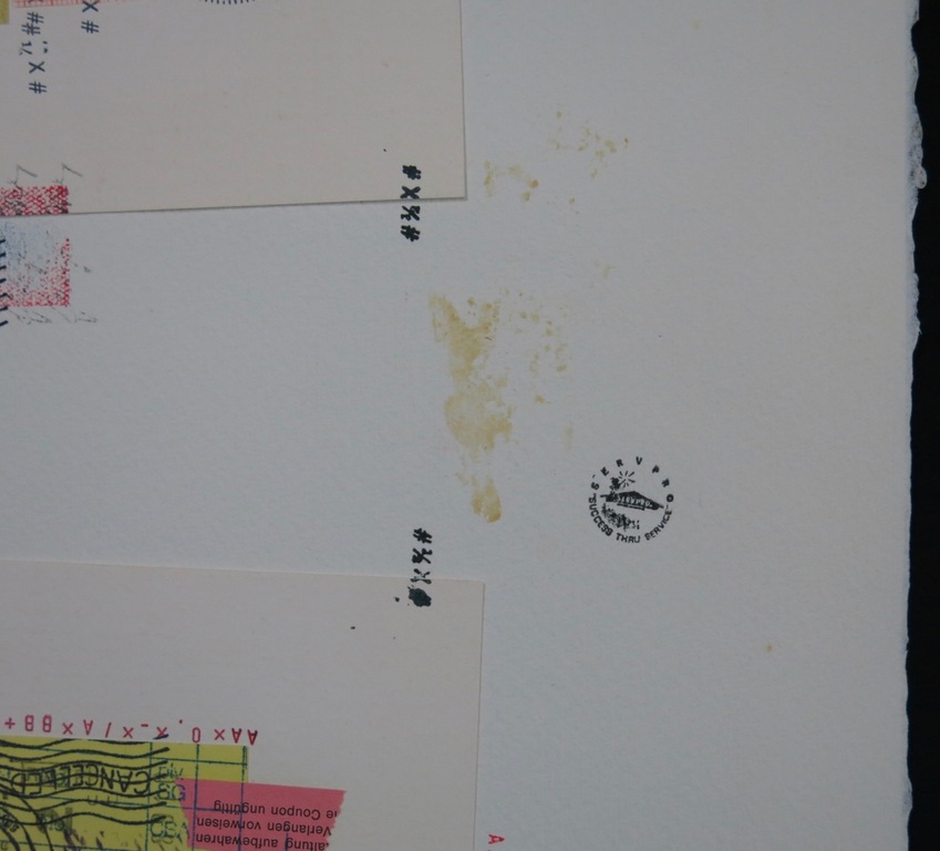 Liesbeth Giesberger: Collage op papier, Parcel Post kopen? Bied vanaf 20!