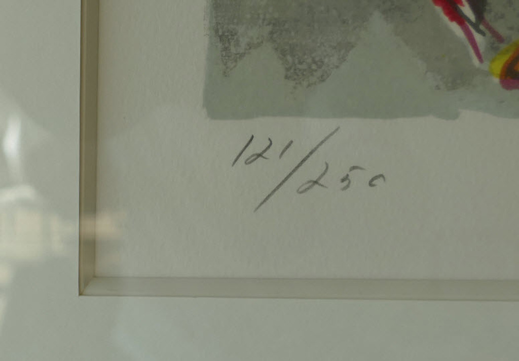 Carl Henning Pedersen - The Hill of the Elves - Kleurenlithografie  kopen? Bied vanaf 120!