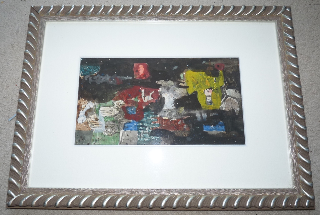 Kees Franse, Aquarel/Gouache, Abstracte voorstelling kopen? Bied vanaf 100!