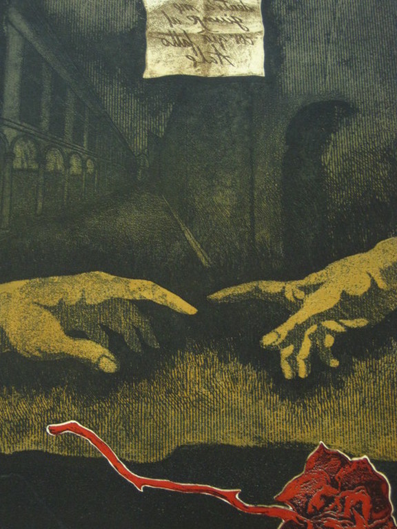 Originele gesignerde Litho van Spaans Hollandse graficus Manuel Menan 1946-1994  kopen? Bied vanaf 1!