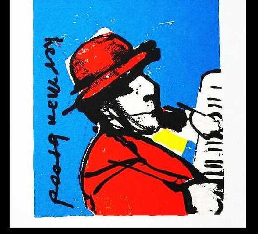 Herman Brood, zeefdruk Pianist verkocht voor € 60!
