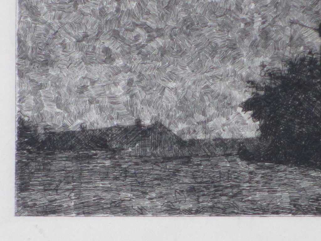 Jan Veth, Molen te Laren, Ets 1886 kopen? Bied vanaf 40!