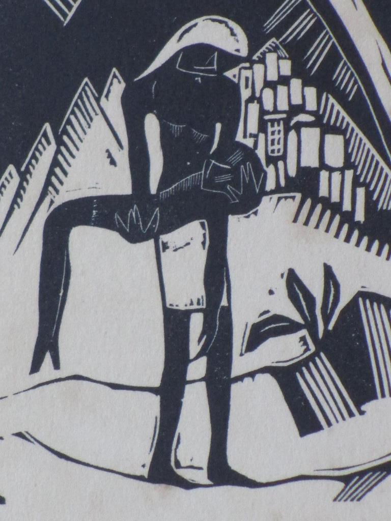 Joan Collette, De Barmhartige, Houtsnede kopen? Bied vanaf 1!