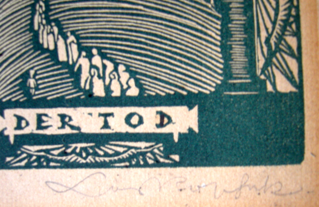 Axel Leskoschek, houtsnede, Ein Totentanz kopen? Bied vanaf 35!