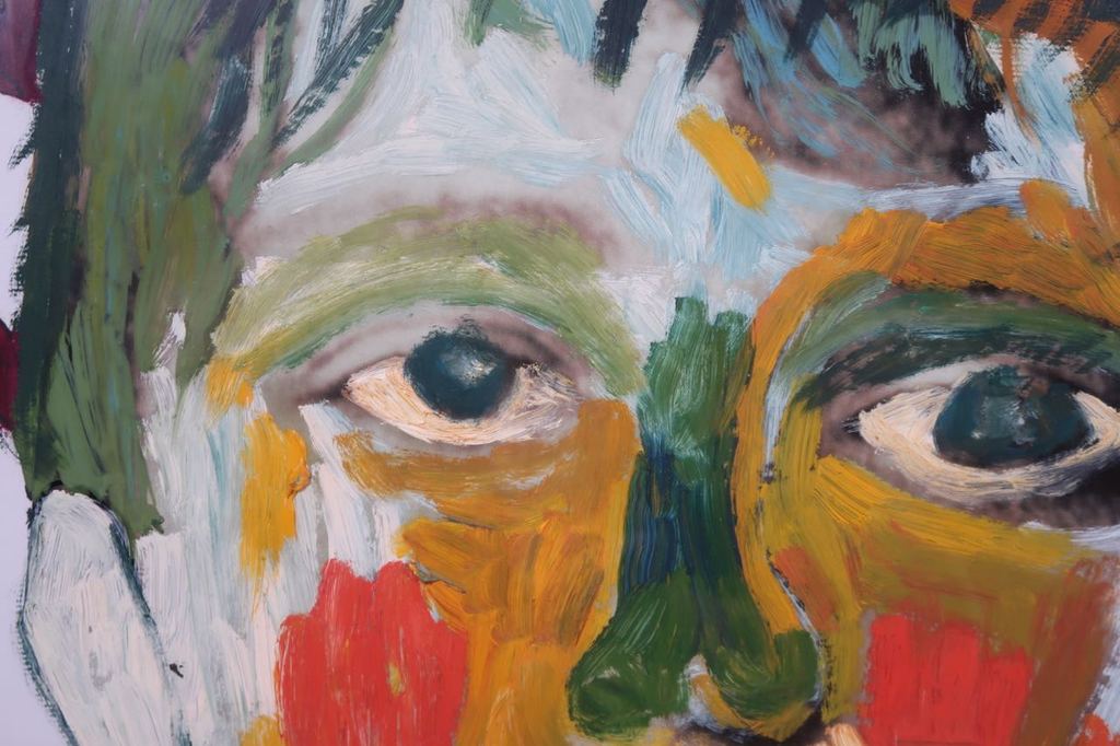 Meertje Kaal: Olieverf op papier, Het bericht verraste Rastignac - Ingelijst kopen? Bied vanaf 1!