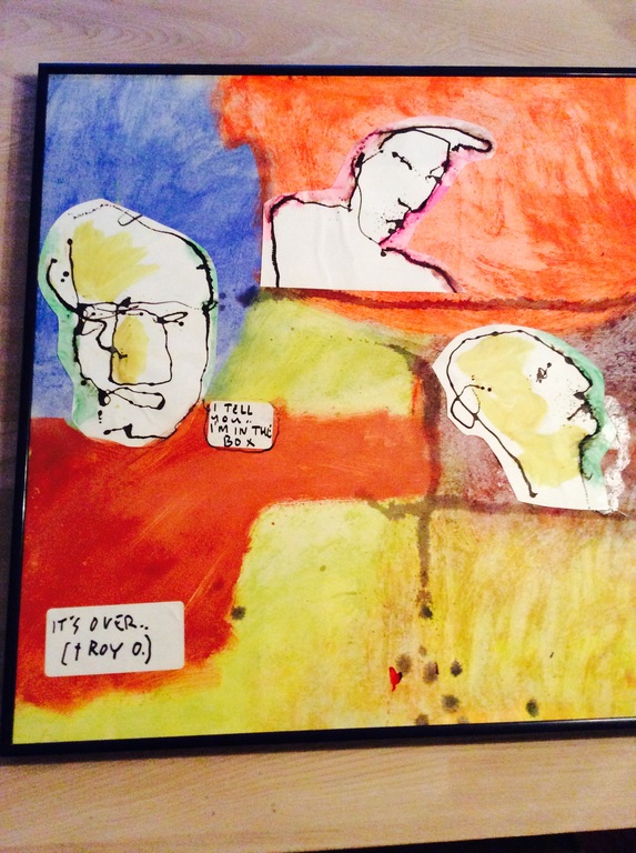 Origineel schilderij / collage Herman Brood: Roy Orbison kopen? Bied vanaf 595!